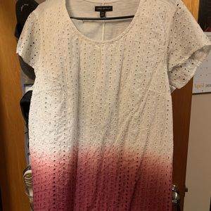 Lane Bryant cute, colorful shirt